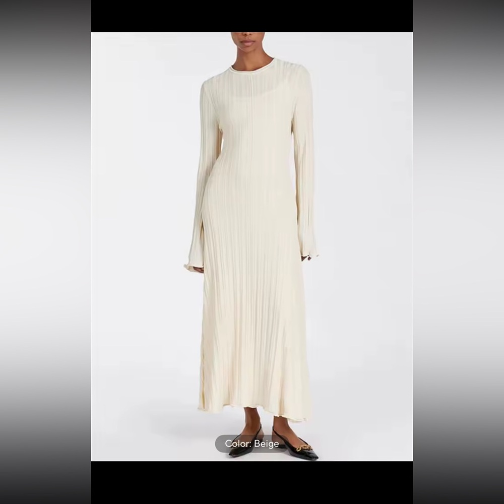 Knit maxi dress